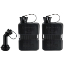 2x FuelFriend® PLUS PURE BLACK 1,0 liter with 1...